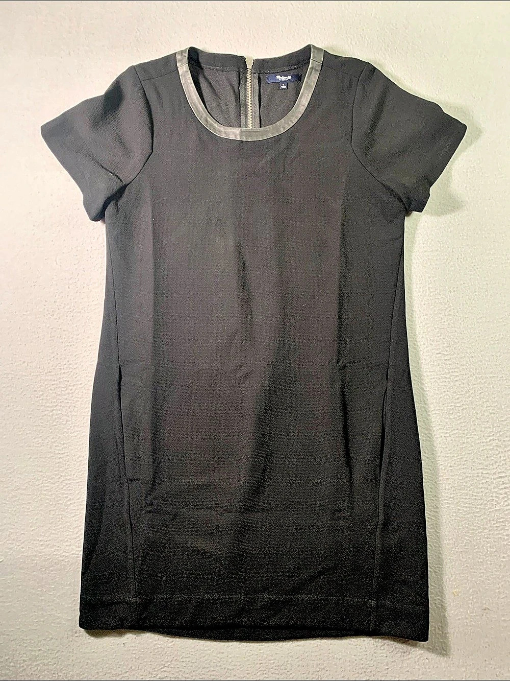 Madewell Black Mini Dress Size Small Polyester
